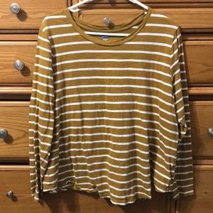 🆕Women’s Old Navy Long Sleeve Striped Shirt